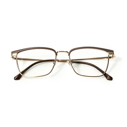 👓✨ Smart Photochromic Blue Light Glasses – Lightweight Rimless Frame for Everyday Comfort & Clear Vision