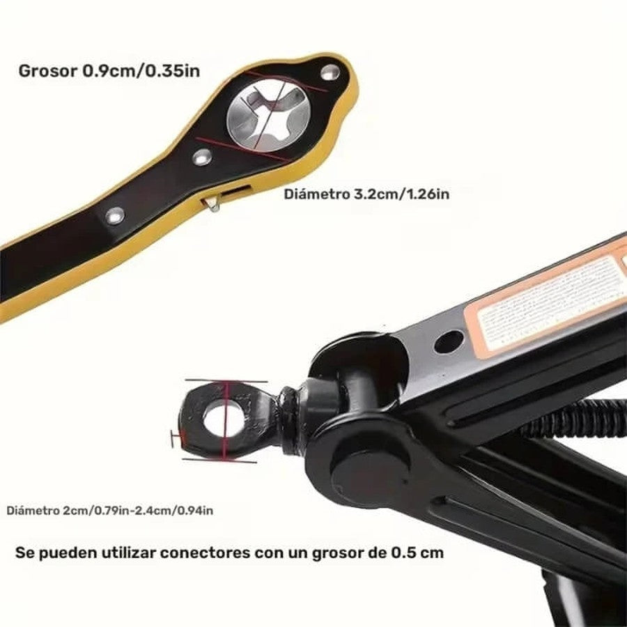 Llave de Trinquete para Gata — Subí el Carro sin Romperte la Espalda 🔧