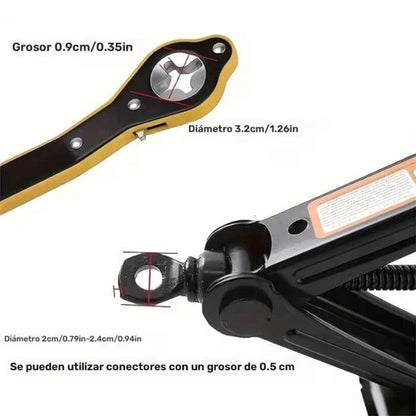 Llave de Trinquete para Gata — Subí el Carro sin Romperte la Espalda 🔧