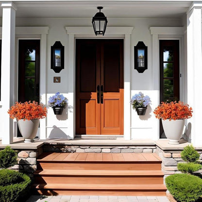 🔥Last Day 50% OFF--Artificial Fall Flowers for Outdoor Indoor Garden Home Decoration