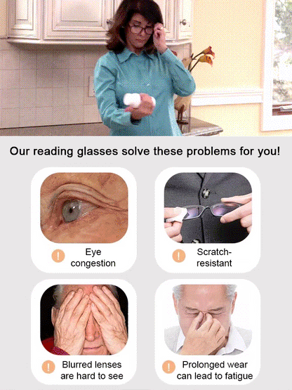 🎁Last day for hot sale🔥👓Ultra-lightweight anti-blue light reading glasses✨