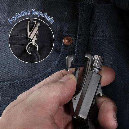 🔥 Permanent Match Keychain Lighter – Cool EDC Gadget for Camping & Outdoor Adventures