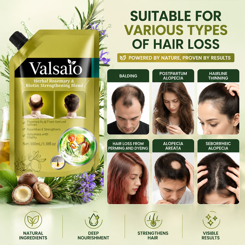 🌿 Rosemary Keratin Repair Shampoo – Strengthen, Repair & Restore Healthy-Looking Hair