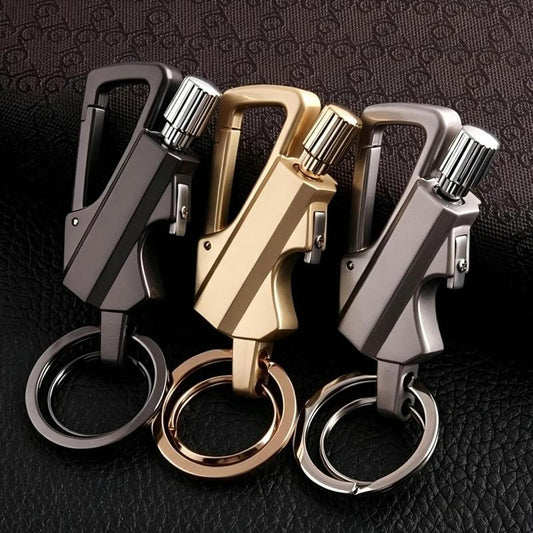 🔥 Permanent Match Keychain Lighter – Cool EDC Gadget for Camping & Outdoor Adventures