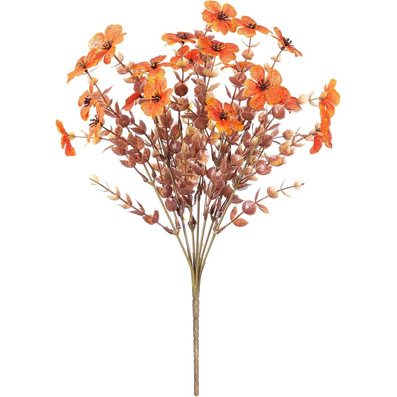 🔥Last Day 50% OFF--Artificial Fall Flowers for Outdoor Indoor Garden Home Decoration