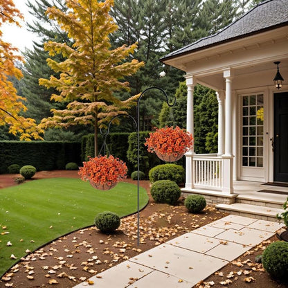 🔥Last Day 50% OFF--Artificial Fall Flowers for Outdoor Indoor Garden Home Decoration