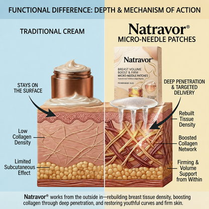 🔥Limited-time 60% sale--NATRAVOR® Targeted Breast Enhancement Advanced Nano-Microneedle Patches