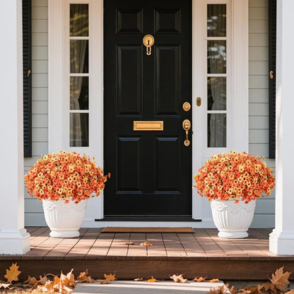🔥Last Day 50% OFF--Artificial Fall Flowers for Outdoor Indoor Garden Home Decoration