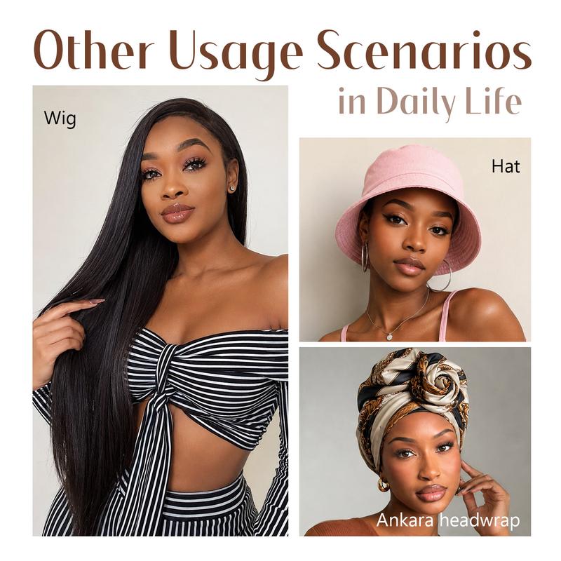 🔒 Non-Slip Wig Grip Headband – Secure, Comfortable Hold for Wigs All Day