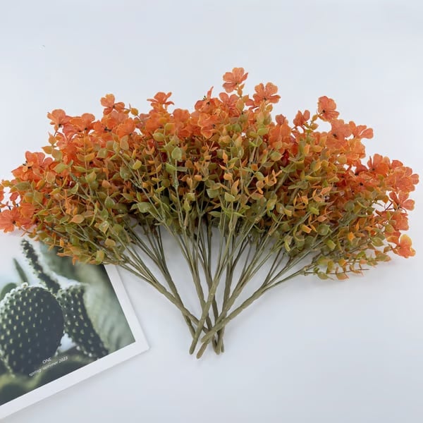 🔥Last Day 50% OFF--Artificial Fall Flowers for Outdoor Indoor Garden Home Decoration