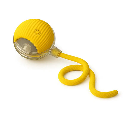 🐾 Smart Interactive Pet Ball – Rechargeable Automatic Chase Toy for Cats & Small Dogs ⚡