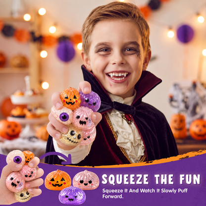 🎃 Halloween Mystery Squishy – Squeeze, Stretch & Spook Away the Stress! 👻✨