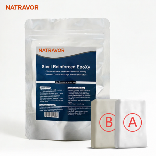 ✨🛠️ NATRAVOR™ Industrial Strength Epoxy Putty – Fast & Permanent Repairs