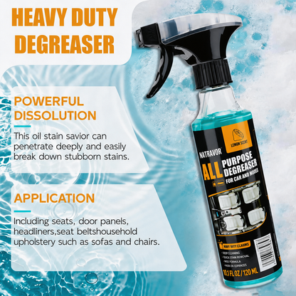 🧽 NATRAVOR® Heavy Duty Degreaser Cleaner – Tough Oil & Dirt Removal Formula