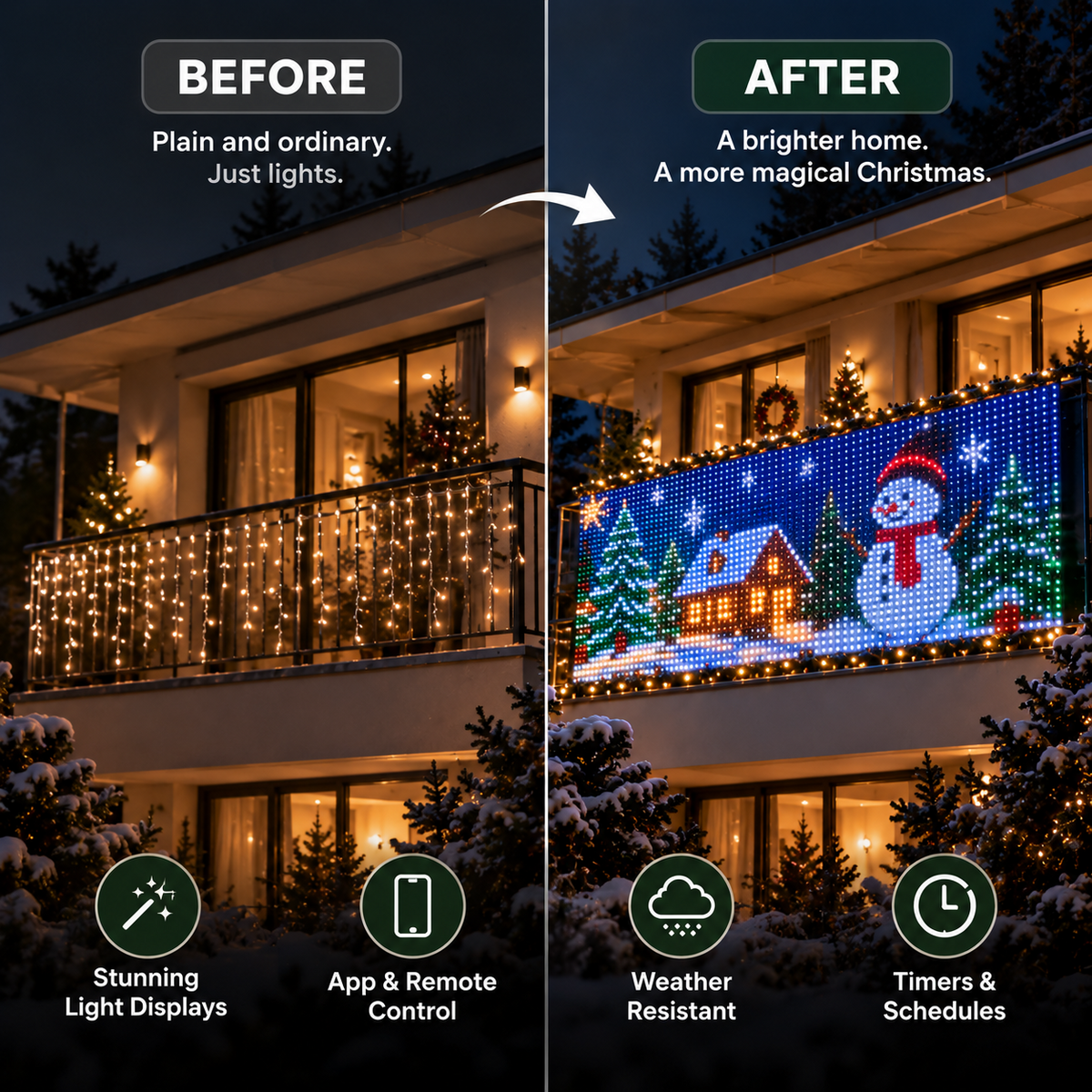 Smart Animated Christmas Lights