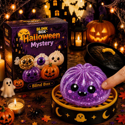 🎃 Halloween Mystery Squishy – Squeeze, Stretch & Spook Away the Stress! 👻✨