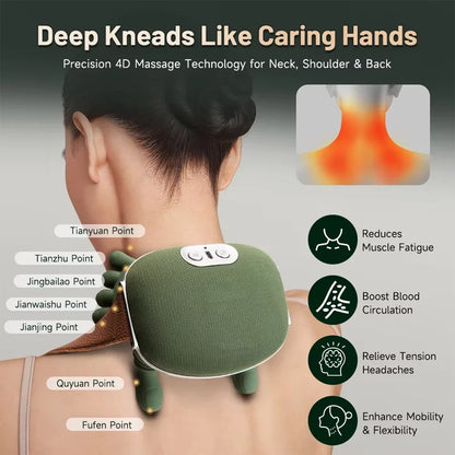 🔥 Melt Away Stress & Knots — The Spot Shoulder & Neck Comfort Massager ⚡️