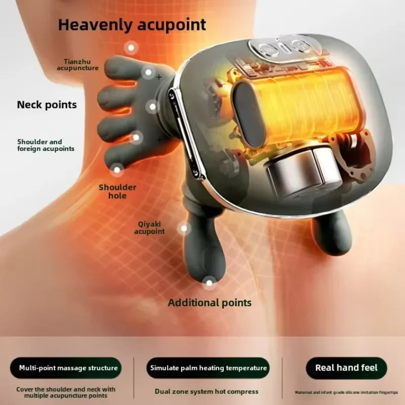 🔥 Melt Away Stress & Knots — The Spot Shoulder & Neck Comfort Massager ⚡️