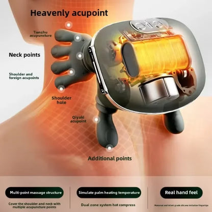🔥 Melt Away Stress & Knots — The Spot Shoulder & Neck Comfort Massager ⚡️