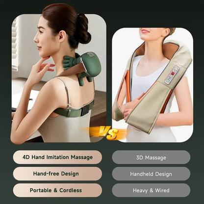 🔥 Melt Away Stress & Knots — The Spot Shoulder & Neck Comfort Massager ⚡️