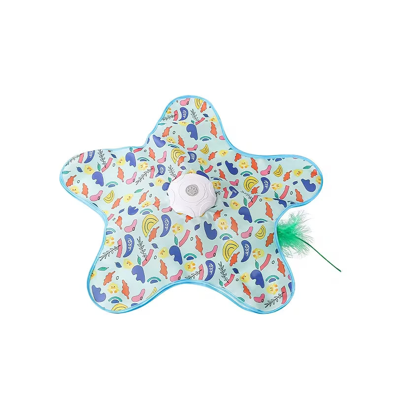 🐾 Interactive Cat Toy – 360° Moving Teaser for Endless Hunting Fun 😻