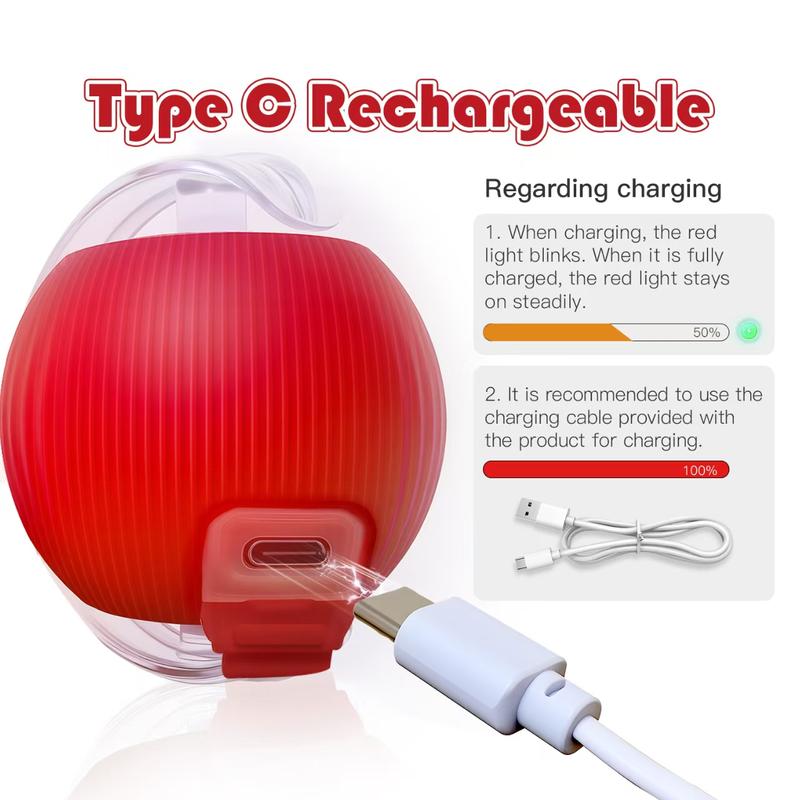 🐾 Smart Interactive Pet Ball – Rechargeable Automatic Chase Toy for Cats & Small Dogs ⚡