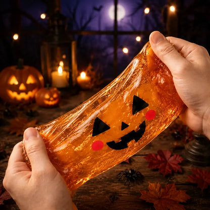 🎃 Halloween Mystery Squishy – Squeeze, Stretch & Spook Away the Stress! 👻✨