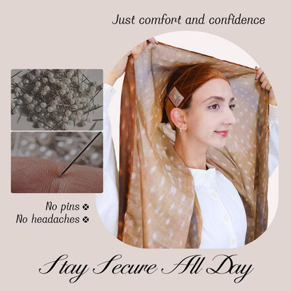 🔒 Non-Slip Wig Grip Headband – Secure, Comfortable Hold for Wigs All Day