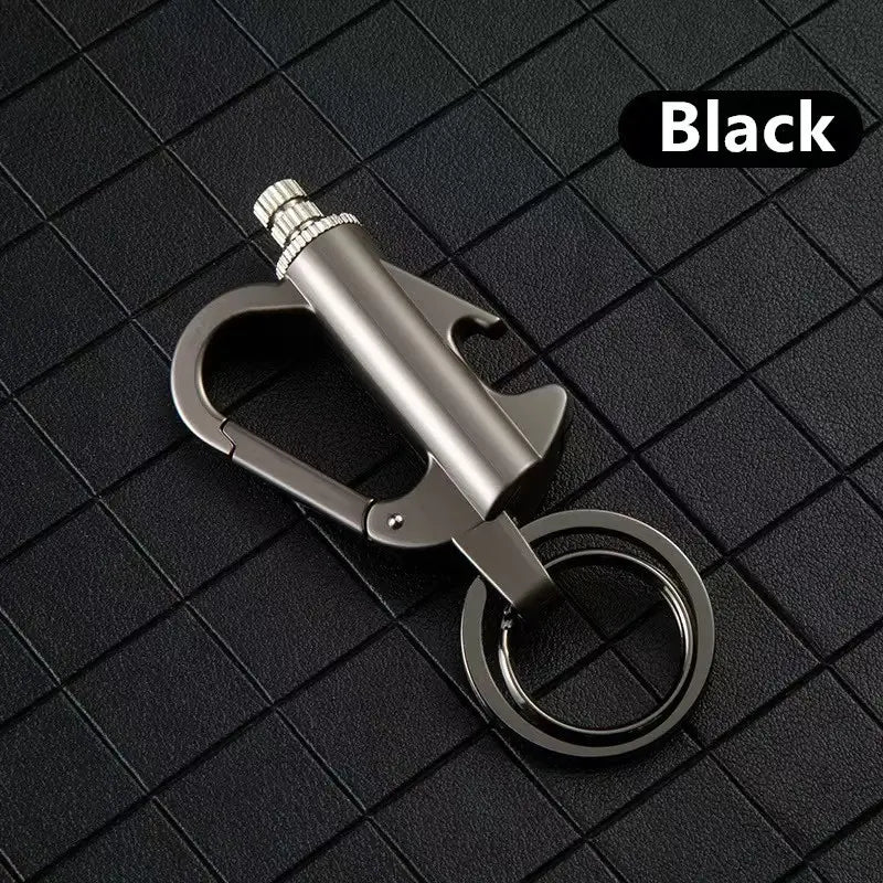 🔥 Permanent Match Keychain Lighter – Cool EDC Gadget for Camping & Outdoor Adventures