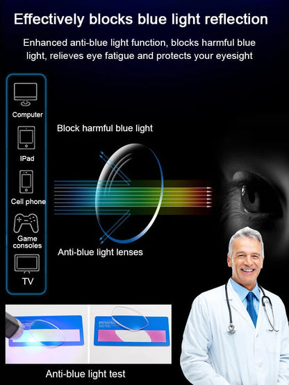 🎁Last day for hot sale🔥👓Ultra-lightweight anti-blue light reading glasses✨