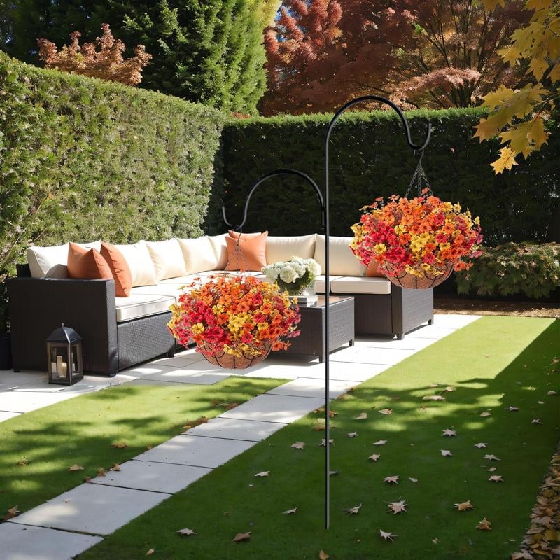 🔥Last Day 50% OFF--Artificial Fall Flowers for Outdoor Indoor Garden Home Decoration
