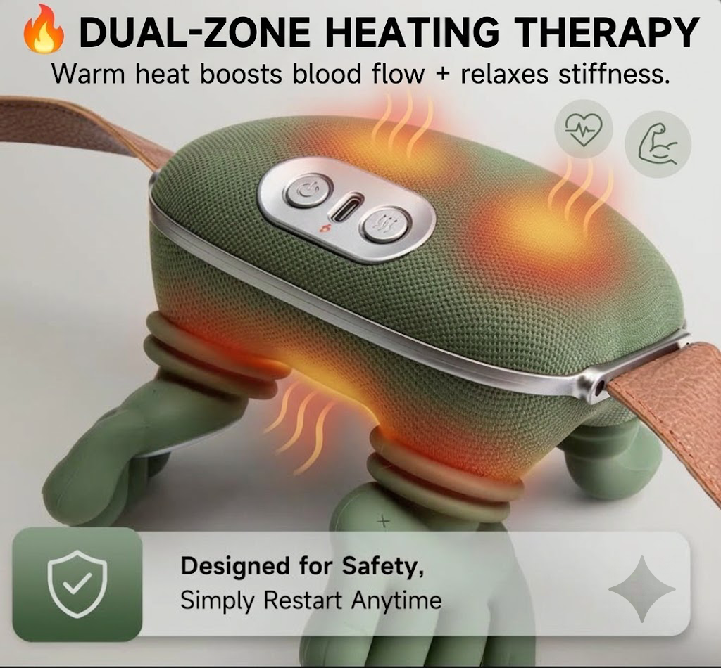 🔥 Melt Away Stress & Knots — The Spot Shoulder & Neck Comfort Massager ⚡️